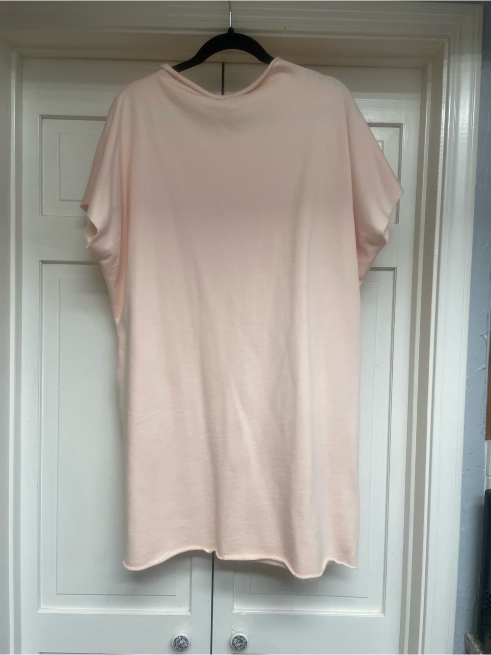 Le Marais Women’s Pale coralShort-Sleeve Tunic Top-BNWT. Size Medium